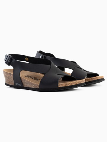 Bayton Sandal 'Salamanque' in Black