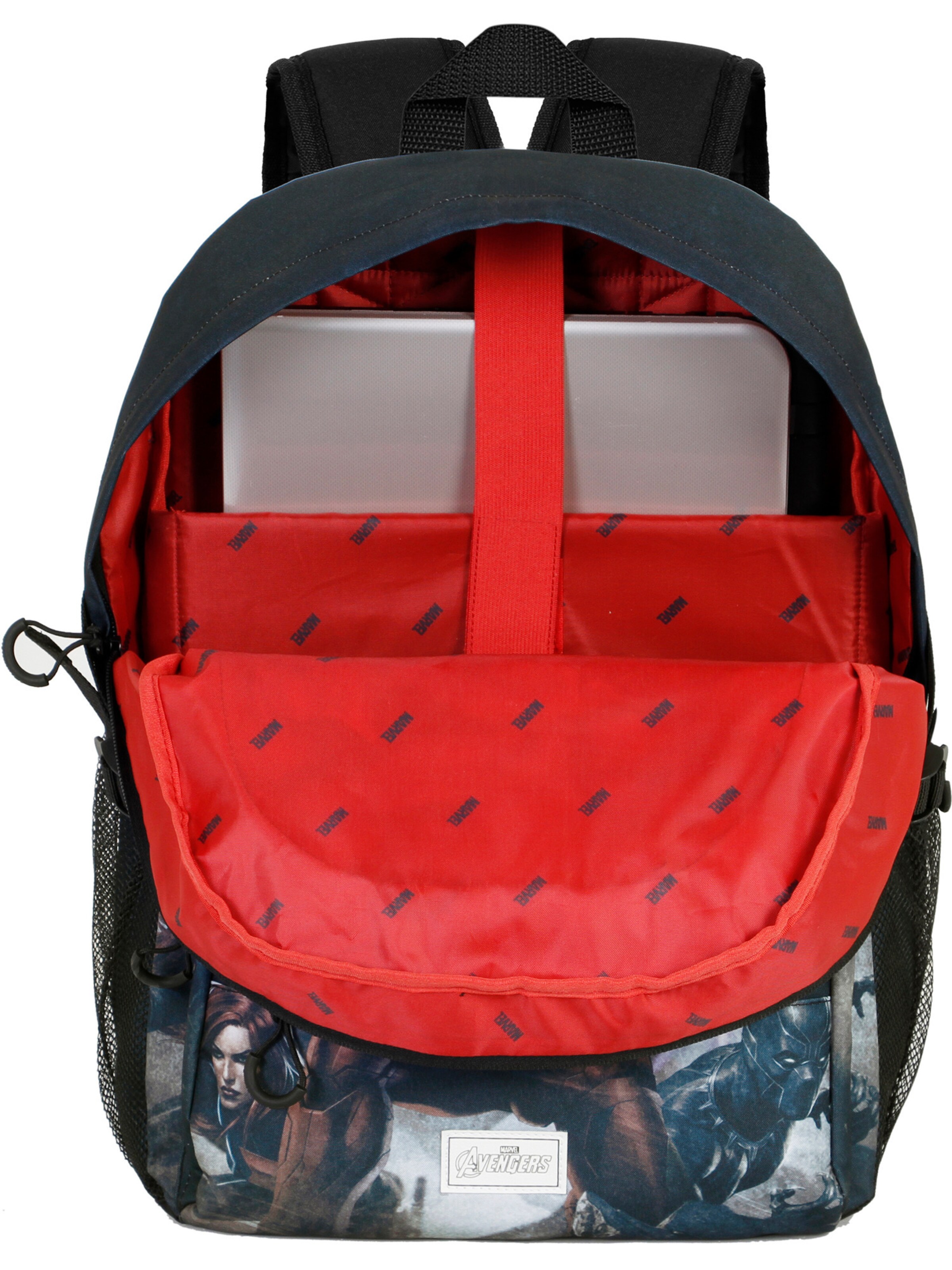 marvel Rugzak 'The Avengers Troupe-FAN Fight 2.0 ' in Zwart