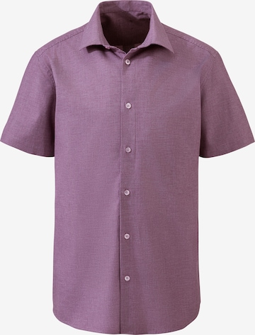 H.I.S Button Up Shirt in Purple: front