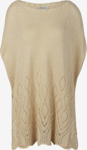 Uta Raasch Poncho in Beige: predná strana