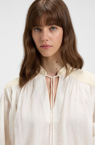 BOSS Bluse in Weiß