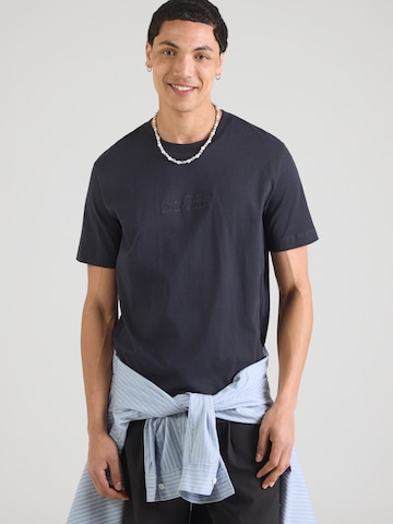 Marc O'Polo Shirt in Blauw: voorkant