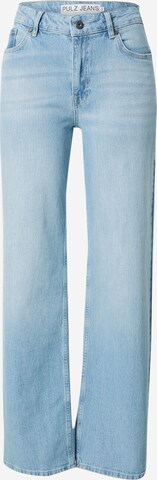 Wide leg Jeans 'VEGA' de la PULZ Jeans pe albastru: față