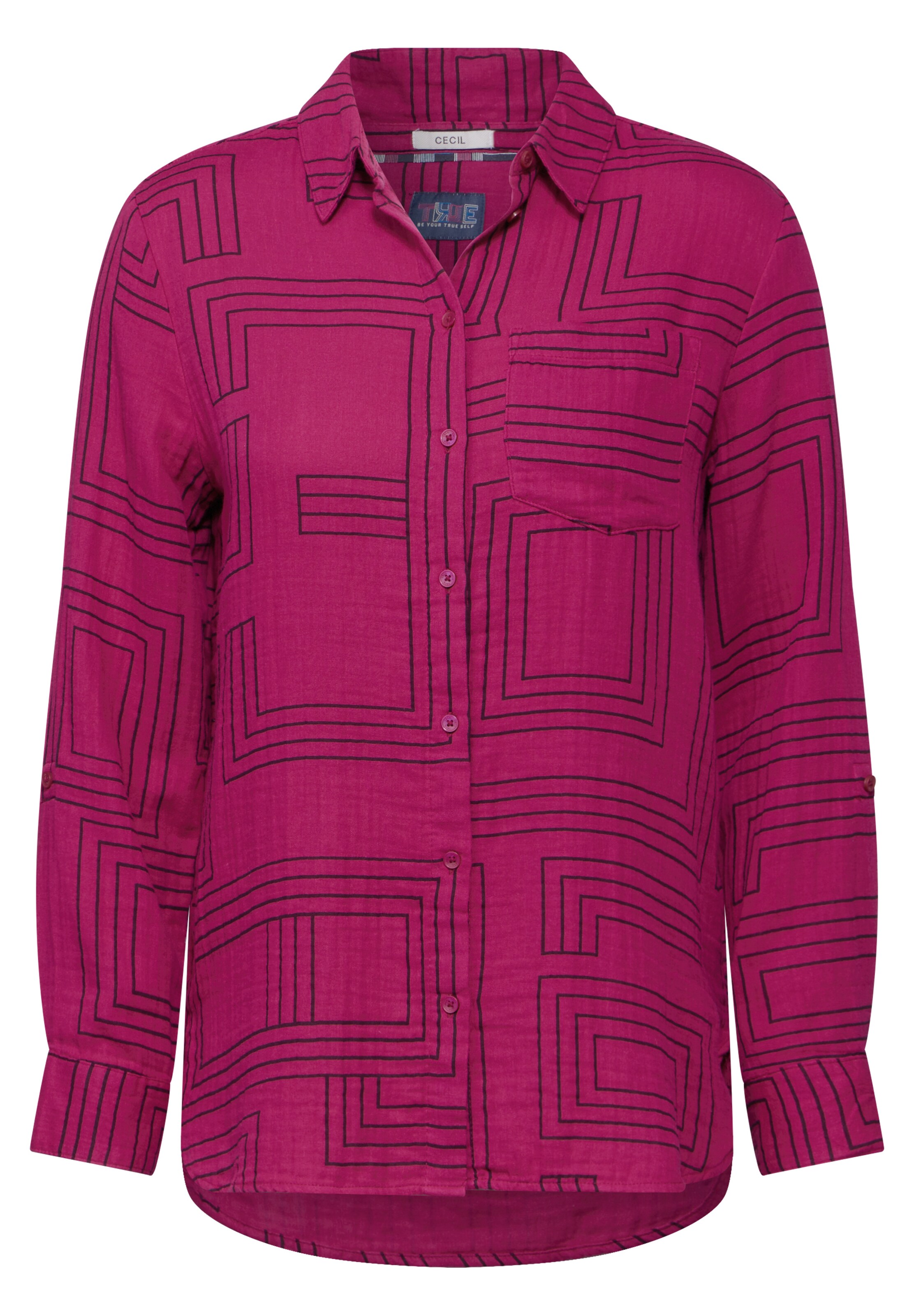 CECIL Bluse in Pink: Vorderseite