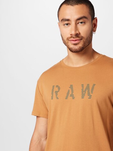 G-Star RAW T-Shirt in Braun