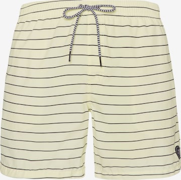 PROTEST Badeshorts 'SHARIF' in Gelb: Vorderseite