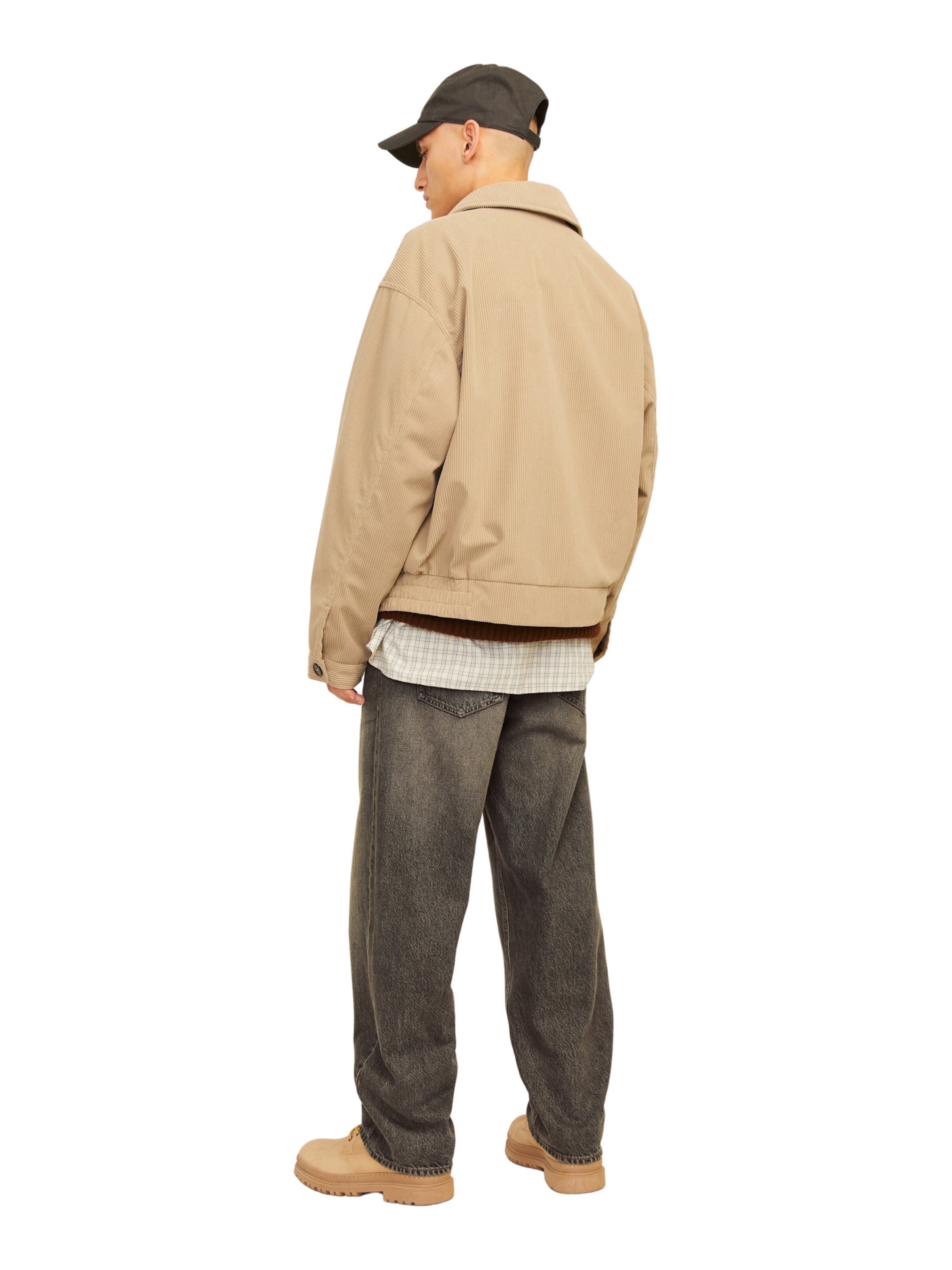 Loosefit Jean 'JJIEddie JJOriginal' JACK & JONES en noir