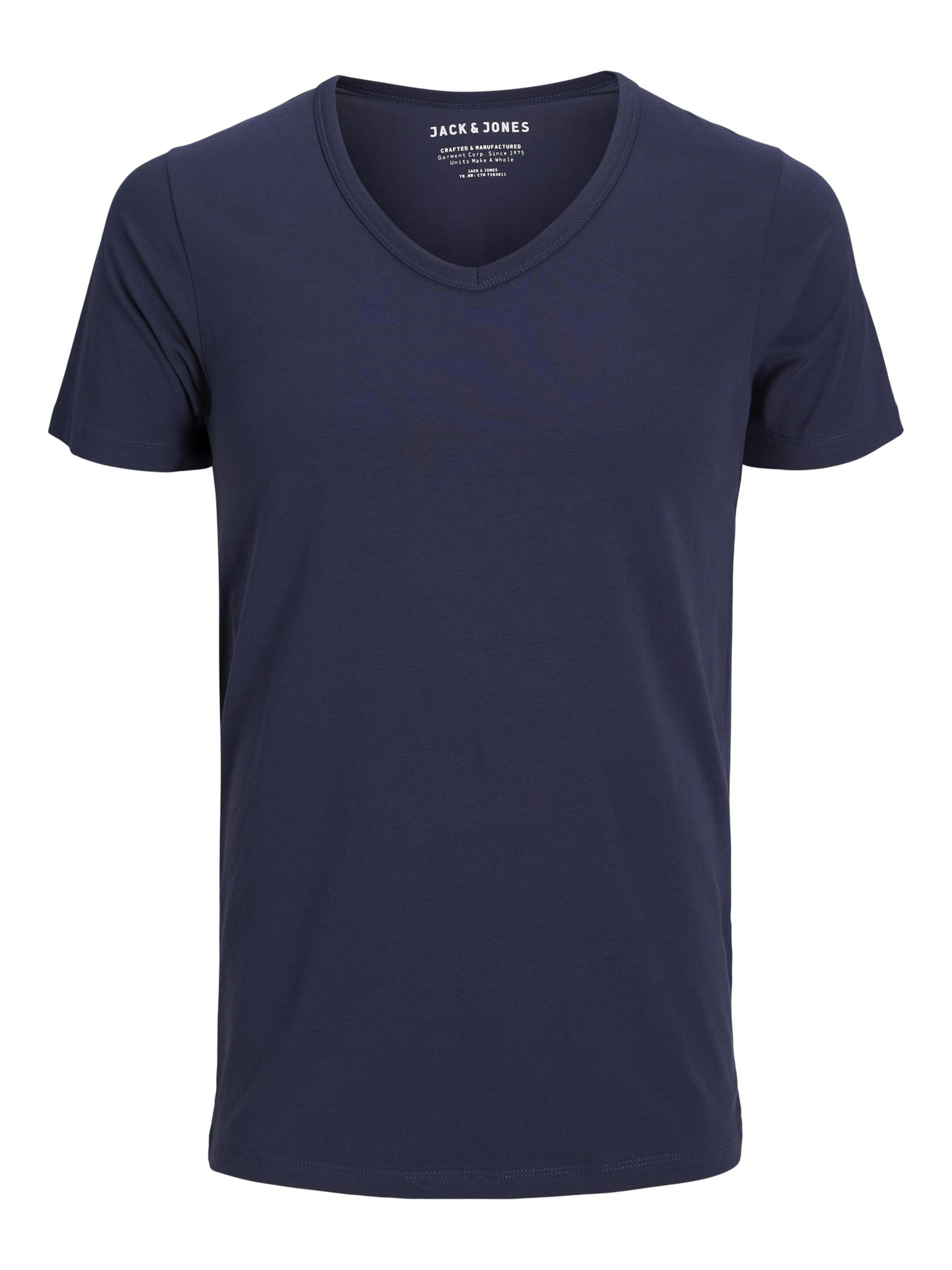 Maglietta di JACK & JONES in blu: frontale