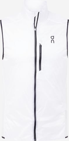 On - Chaleco deportivo en blanco: frente