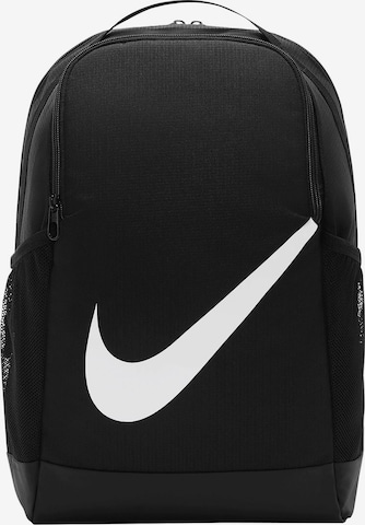 NIKE - Mochila deportiva en negro: frente