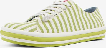 CAMPER Sneakers laag 'Peu Rambla Vulcanizado' in Groen: voorkant