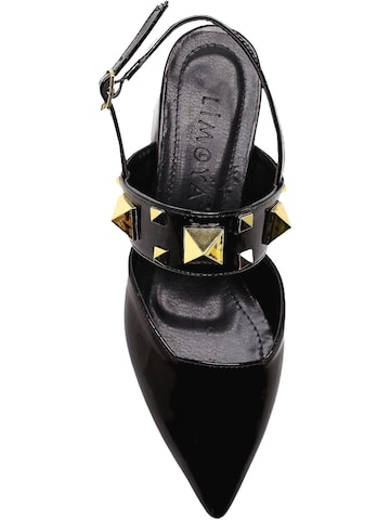 Décolleté sling 'Nicoline' di Limoya in nero