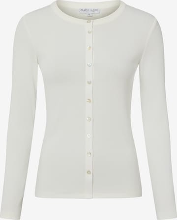 Marie Lund Strickjacke in Beige: Vorderseite