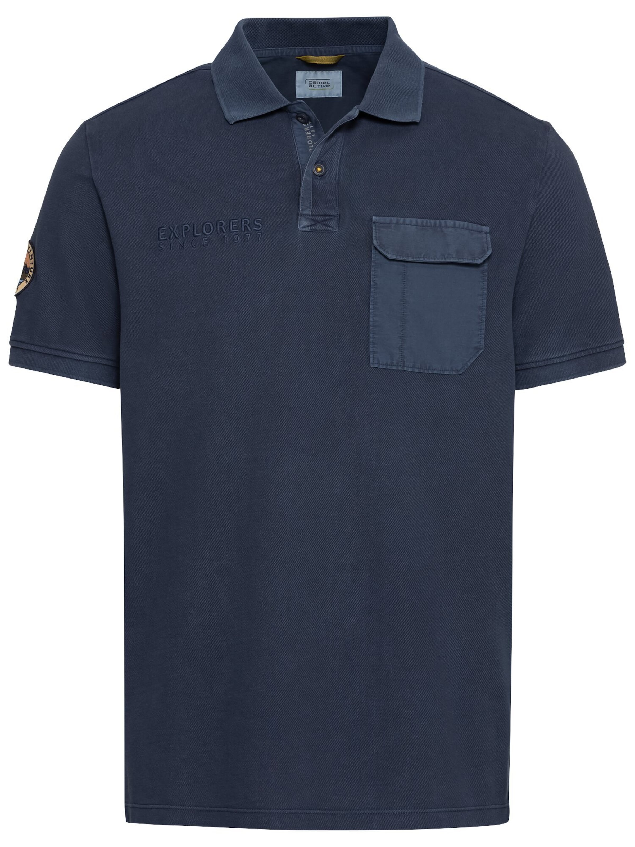 CAMEL ACTIVE Shirt in Blue: front