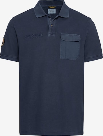 CAMEL ACTIVE Poloshirt in Blau: predná strana