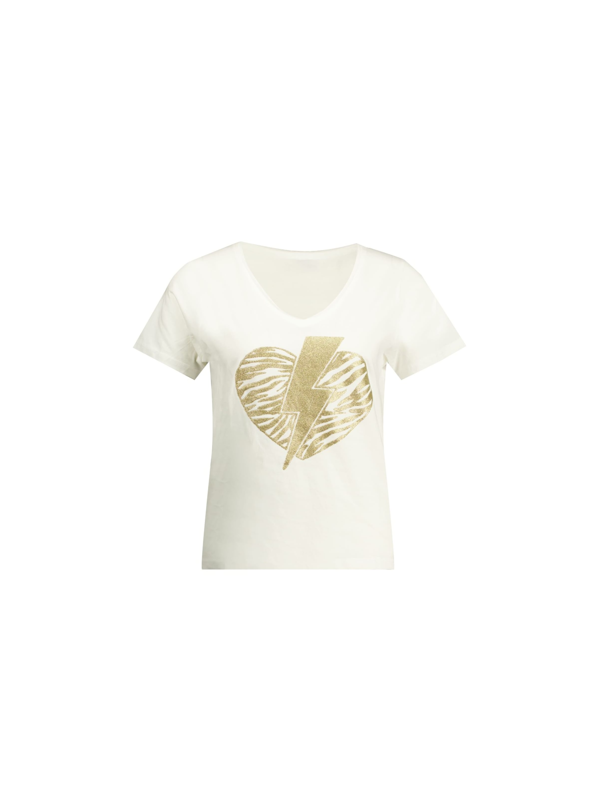 T-shirt 'Lovers' Deeluxe en blanc : devant