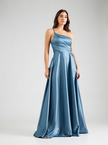 Laona Evening dress in Blue: front