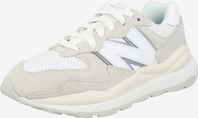 new balance Sapatilhas baixas '57/40' em bege / branco, Vista do produto