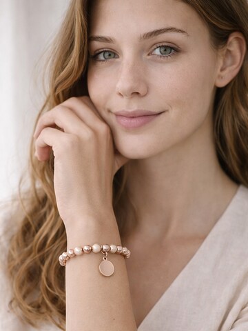 COLLEZIONE ALESSANDRO Armband 'Marble'‌‌‌ in Pink: Vorderseite