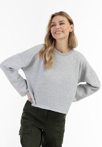 DreiMaster Vintage Sweatshirt in Grijs: voorkant