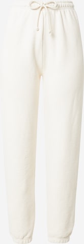 AMERICAN VINTAGE Tapered Pants 'ZUTABAY' in Beige: front