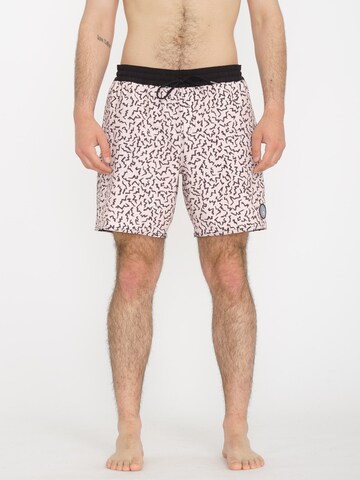 Volcom Swimming Trunks 'ASPHALT BEACH 17' in Pink