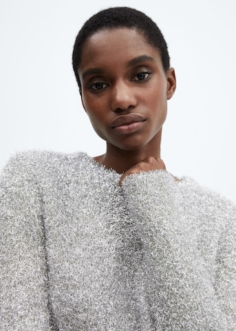 MANGO Sweater 'Ilenia' in Grey