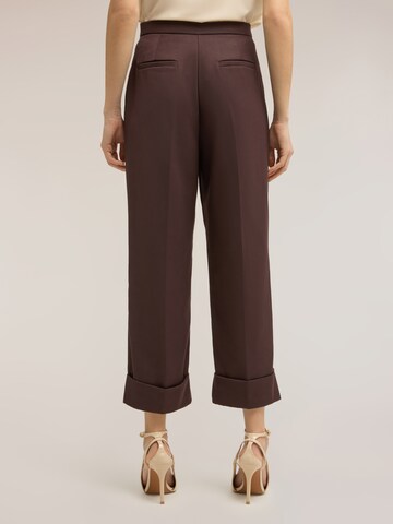 MOTIVI Regular Broek in Bruin