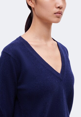 Pull-over 'Classic' Pure Cashmere NYC en bleu