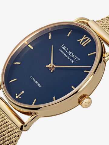 Paul Hewitt Analog Watch 'Sailor' in Gold