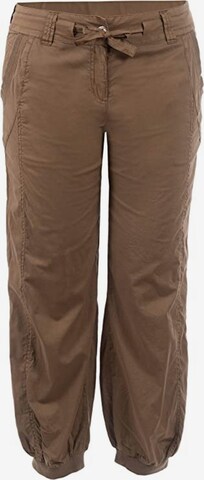 Soquesto Regular Pants in Brown: front