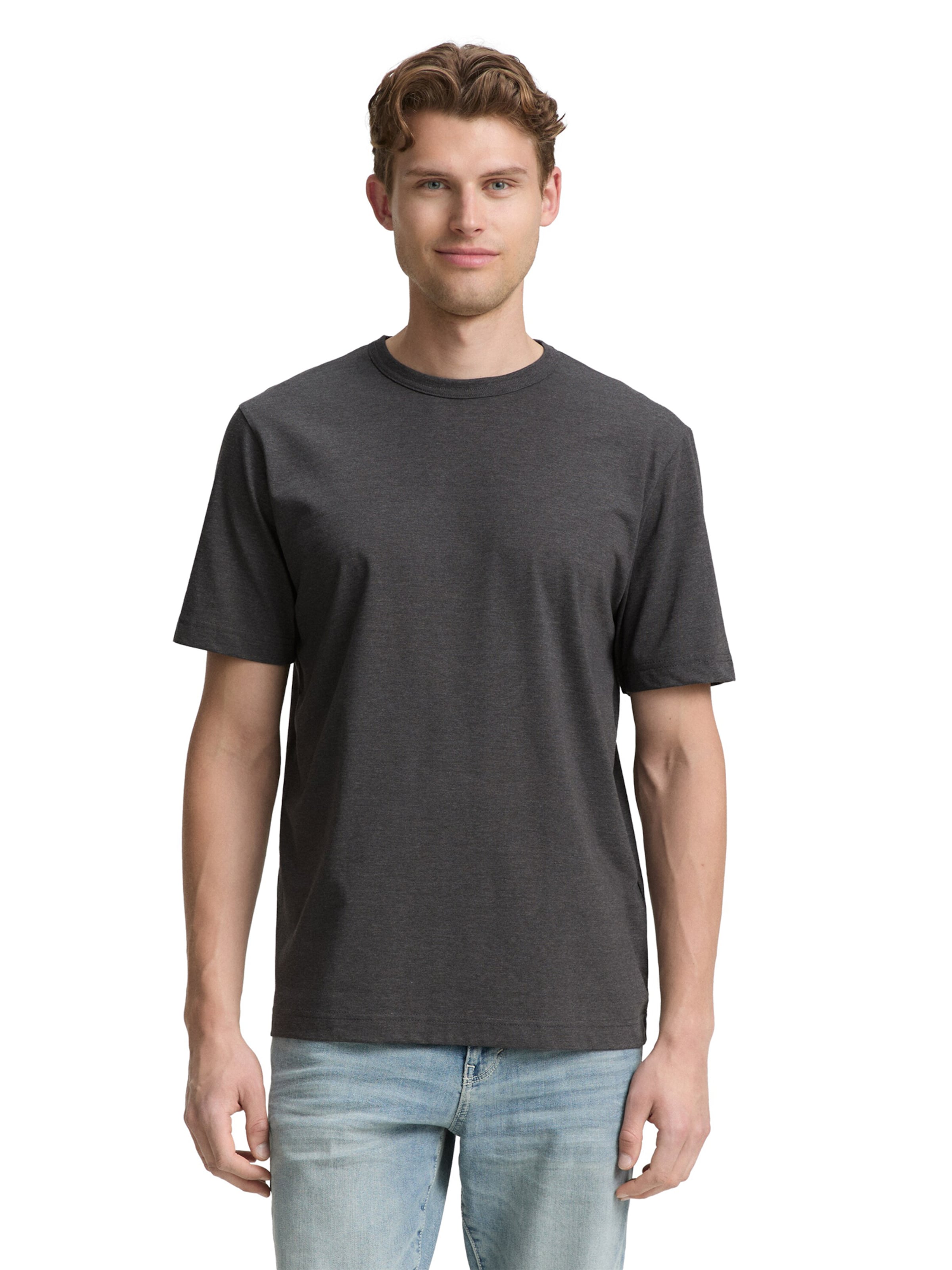 TOM TAILOR Shirt in Blue: front