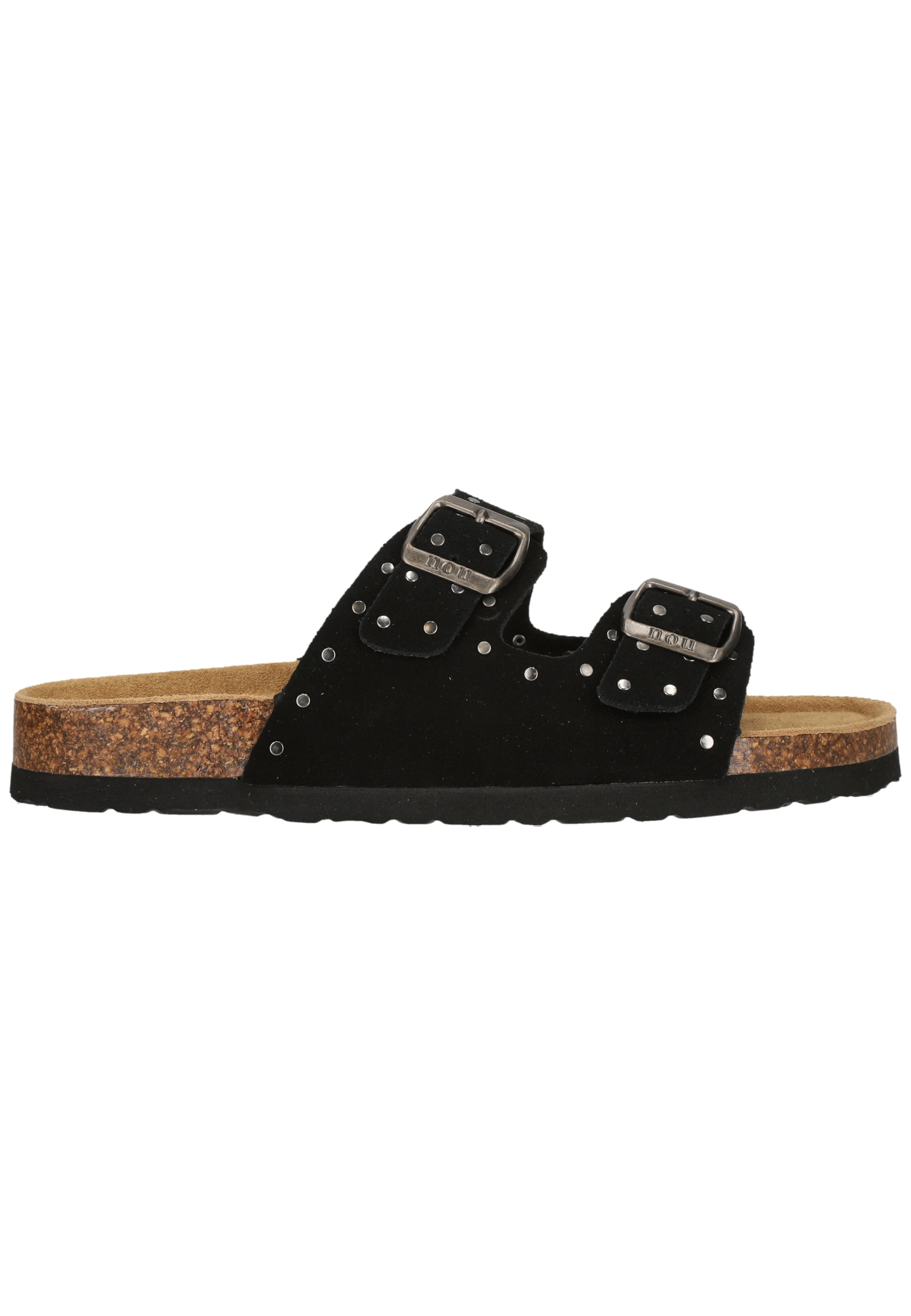 NOU Sandalen 'Cabra' in Schwarz