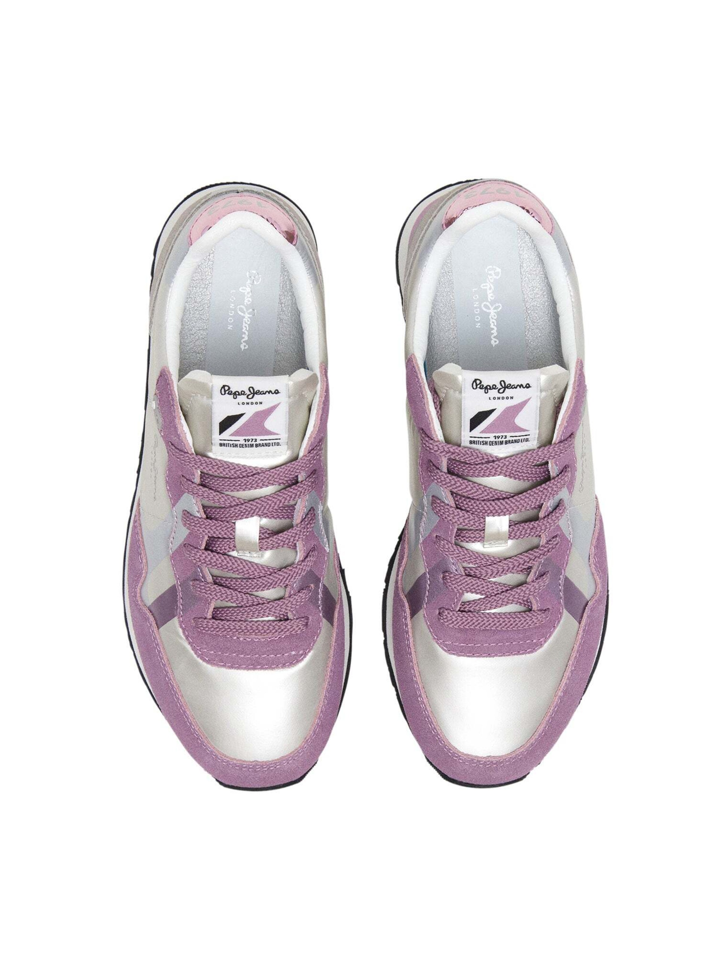 Baskets basses Pepe Jeans en violet