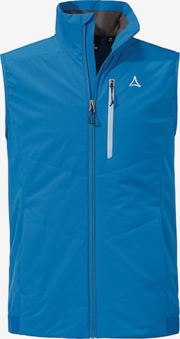 Schöffel Sportbodywarmer 'Skorpa' in Blauw: voorkant