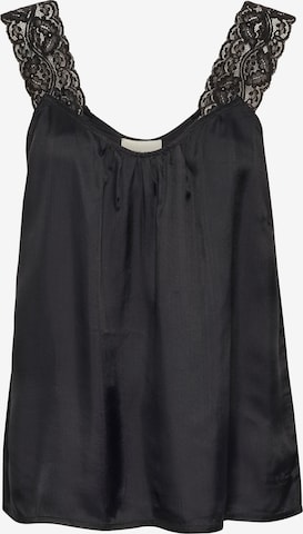 Cream Blouse 'Linga' in Black: front