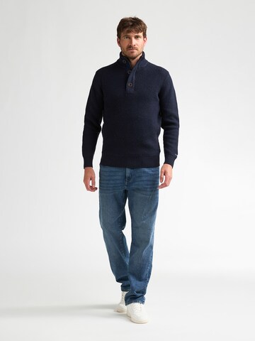 Pull-over Petrol Industries en bleu