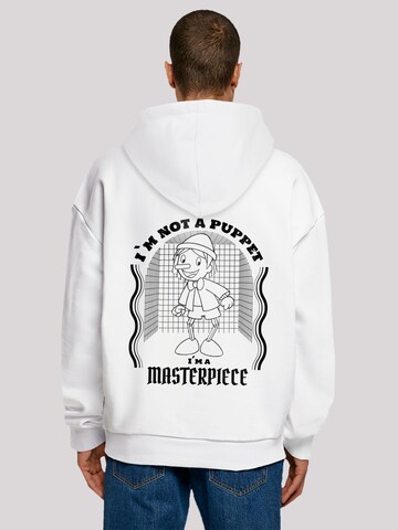 F4NT4STIC Sweatshirt 'Pinocchio Heroes of Childhood' in Wit