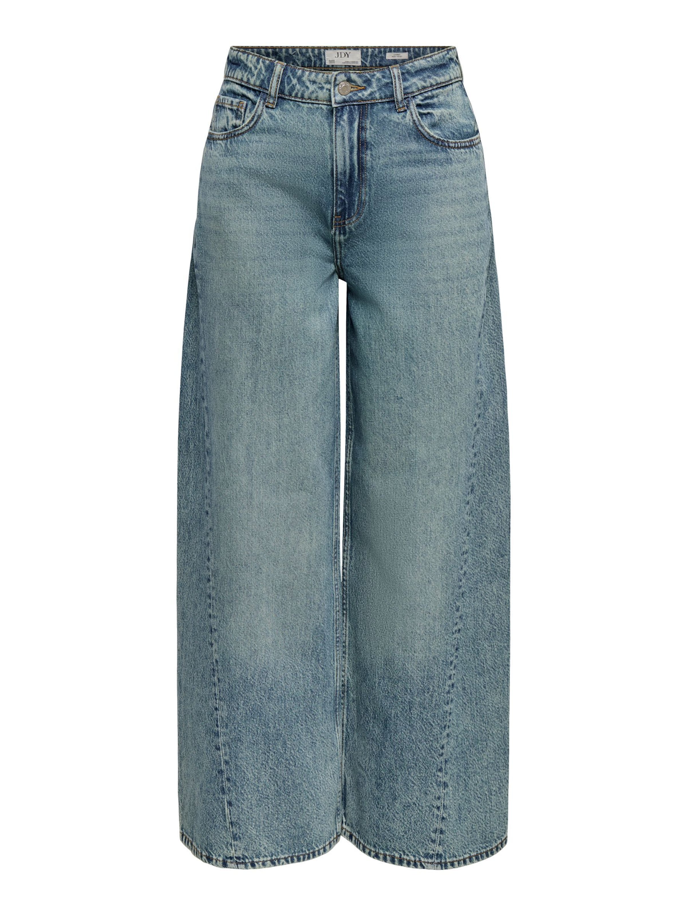 Wide Leg Jean 'JDYCarina' JDY Tall en bleu : devant