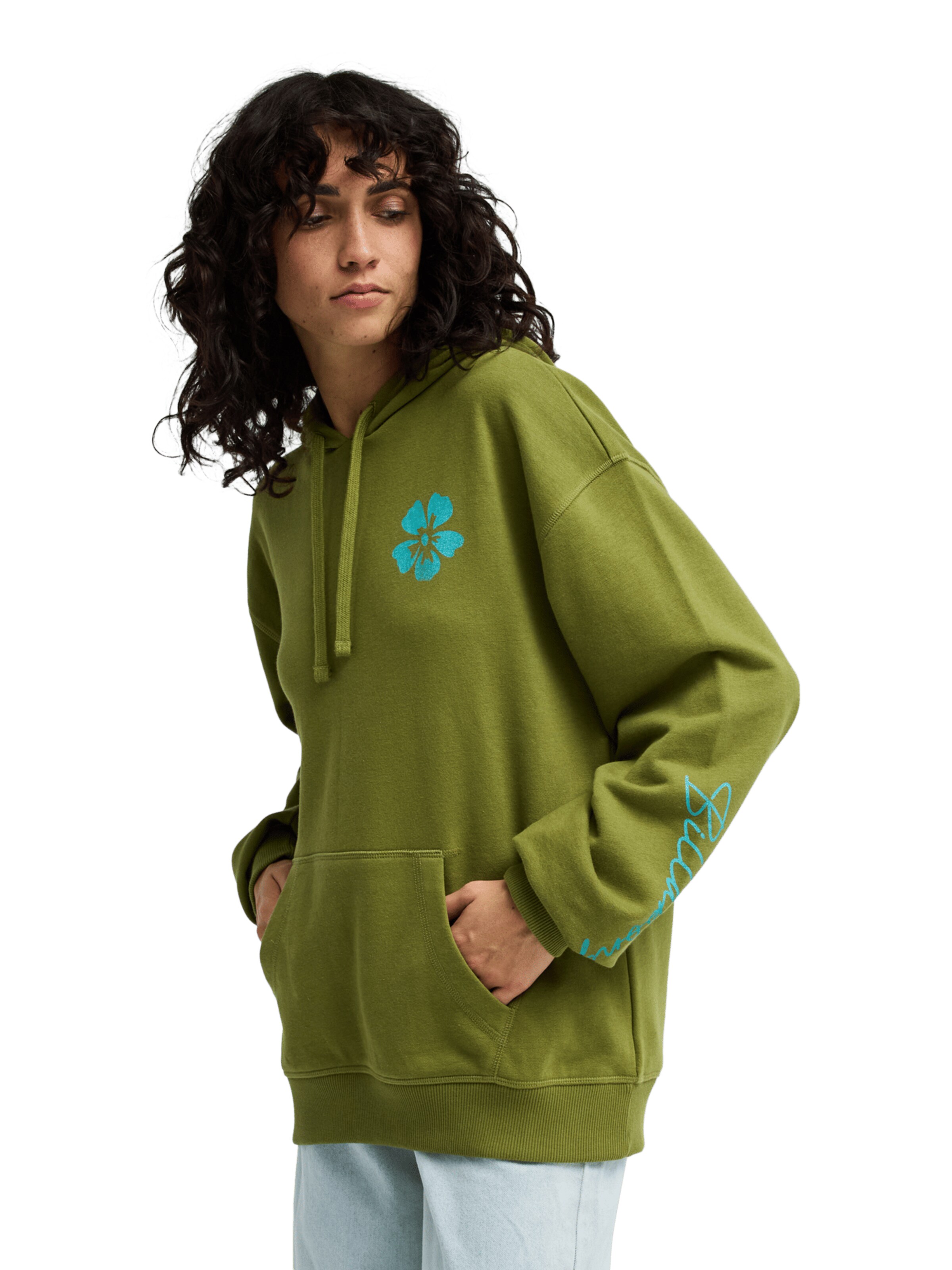 BILLABONG Sweatshirt 'More Simplicity' in Green