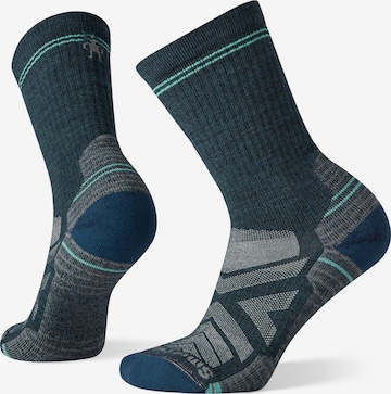 zils SMARTWOOL Zeķes 'Hike Light Cushion': no priekšpuses