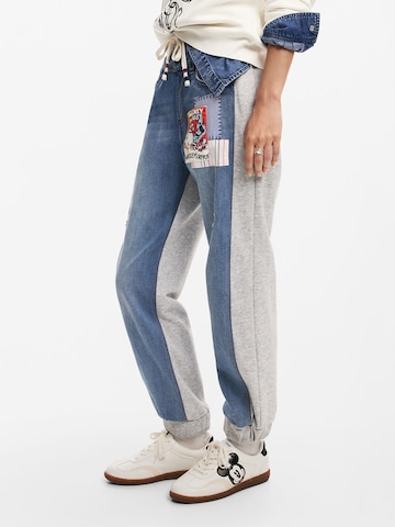 Tapered Jeans de la Desigual pe albastru