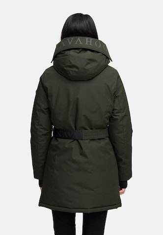 Manteau d’hiver 'Frostkuss 14' NAVAHOO en vert