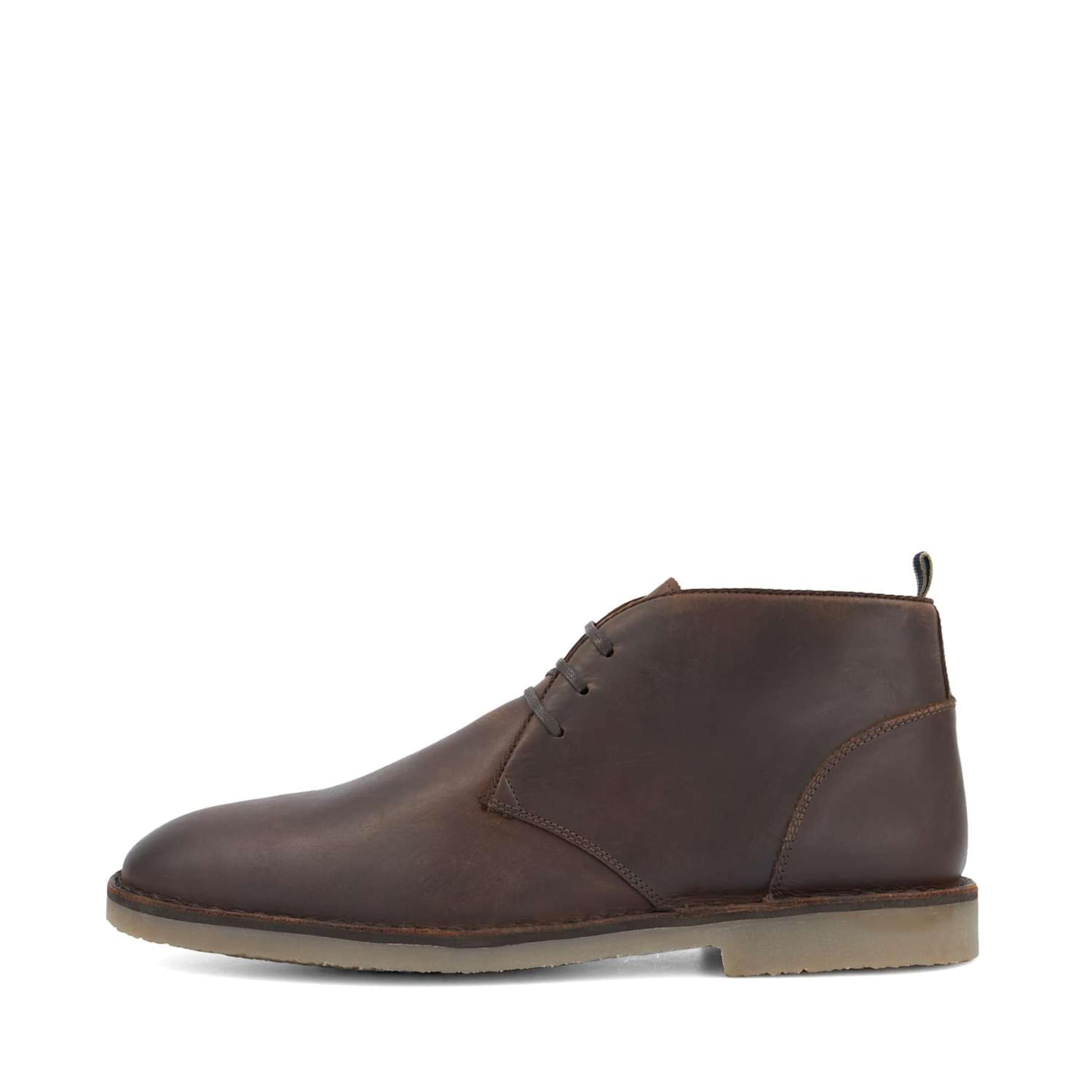 Dune LONDON Chukka Boots 'Cashed' in Bruin