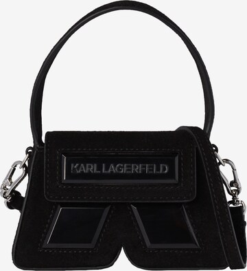 Borsa a mano di Karl Lagerfeld in nero: frontale