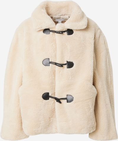 TOPSHOP Prechodný kabát - krémová / čierna, Produkt