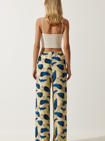 Wide Leg Pantalon Happiness İstanbul en jaune
