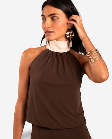 THE-ARE Jumpsuit in Braun