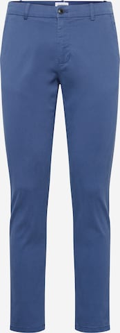 Pantalon chino Lindbergh en bleu : devant