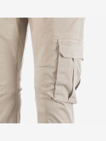 Regular Pantalon cargo BOMBOOGIE en beige